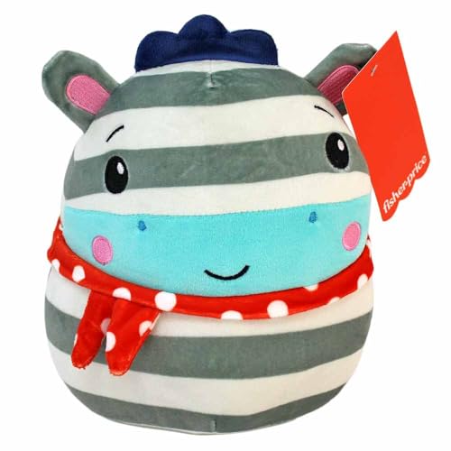 BEMIRO Plüschtiere – 20 cm – Kuschelig weich & Squishy – Gestickte Augen – 9 Verschiedene Tiere wählbar (Zebra) von BEMIRO