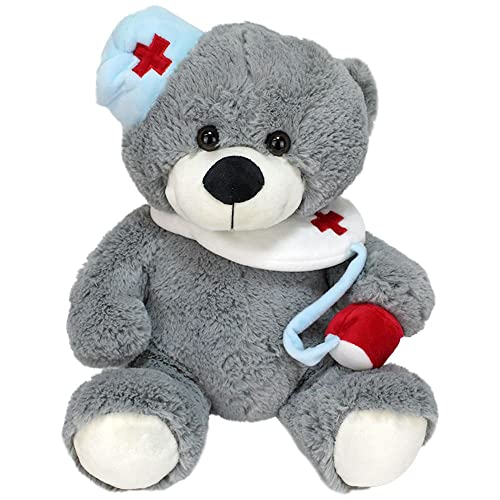 BEMIRO Teddy Arzt Plüschtier Konrad mit Stethoskop - ca. 30 cm, Arzt Teddy, Teddybär BEMIRO Teddy Arzt Plüschtier Konrad mit Stethoskop - ca. 30 cm, Arzt Teddy, Teddybär von BEMIRO