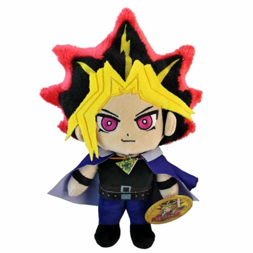 BEMIRO Yu-Gi-Oh! Kuscheltier – 21 cm – Original Lizenzartikel – Yugi, Kaiba oder Joey wählbar – Gestickte Details & hochwertig verarbeitet (Yami Yugi) von BEMIRO