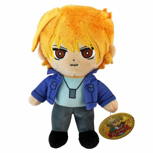 BEMIRO Yugioh Kuscheltier – 21 cm – Original Lizenzartikel – Yugi, Kaiba oder Joey wählbar – Gestickte Details & hochwertig verarbeitet (Joey Wheeler) von BEMIRO