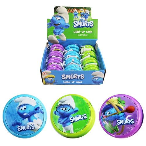 BEMIRO Die Schlümpfe Spielzeug Yoyo mit Licht - ca. 5,5 cm BEMIRO Die Schlümpfe Spielzeug Yoyo mit Licht - ca. 5,5 cm von BEMIRO