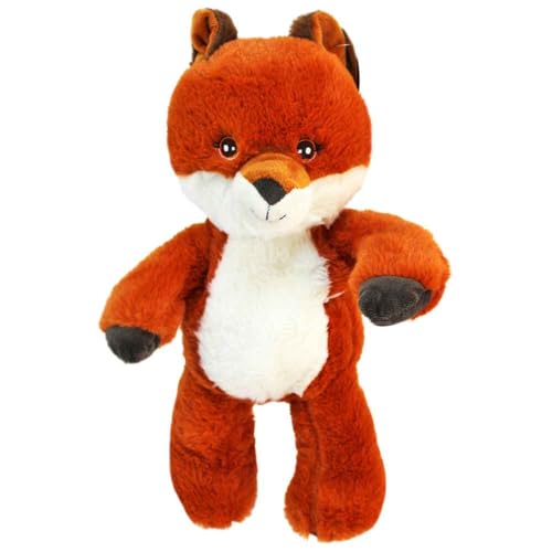 Fuchs Kuscheltier – 25 cm – Orange & Braun – Gestickte Augen – Kuschelig weich – Mit Schlaufe am Kopf Fuchs Kuscheltier – 25 cm – Orange & Braun – Gestickte Augen – Kuschelig weich – Mit Schlaufe am Kopf von BEMIRO