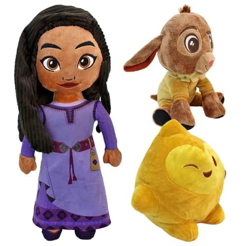Kuscheltier inspiriert von einem bekannten Animationsfilm – ca. 25 cm – mit gestickten Augen & recyceltem Füllmaterial – weiches Plüschtier als Geschenk für Kinder & Fans (Set) von BEMIRO