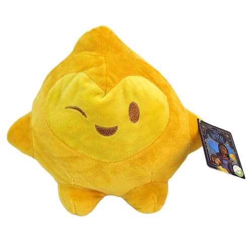 Kuscheltier inspiriert von einem bekannten Animationsfilm – ca. 25 cm – mit gestickten Augen & recyceltem Füllmaterial – weiches Plüschtier als Geschenk für Kinder & Fans (Stern) von BEMIRO
