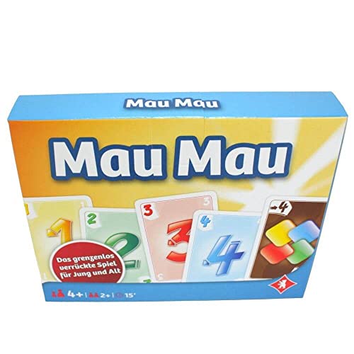 Mau Mau Kartenspiel 2X 55 Blatt Mau Mau Kartenspiel 2X 55 Blatt von BEMIRO
