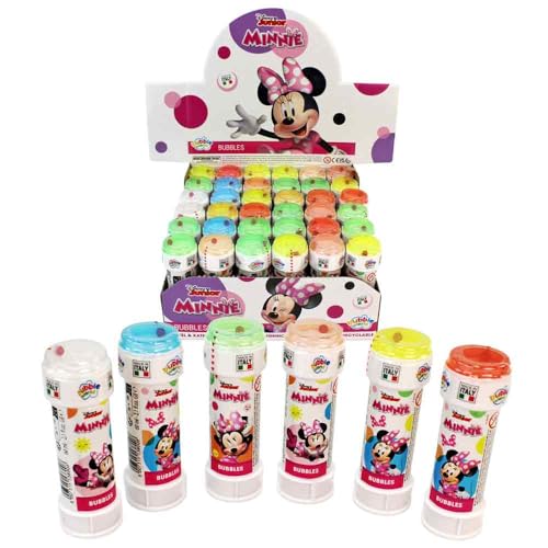 Seifenblasen mit Kugelspiel – 60 ml – Bunte Designs & Farben für Kinder – Spiel & Blasen in einem – Mitgebsel & Partyartikel – 36 Stück im Display – ab 3 Jahren – ohne Markenbezug Seifenblasen mit Kugelspiel – 60 ml – Bunte Designs & Farben für Kinder – Spiel & Blasen in einem – Mitgebsel & Partyartikel – 36 Stück im Display – ab 3 Jahren – ohne Markenbezug von BEMIRO