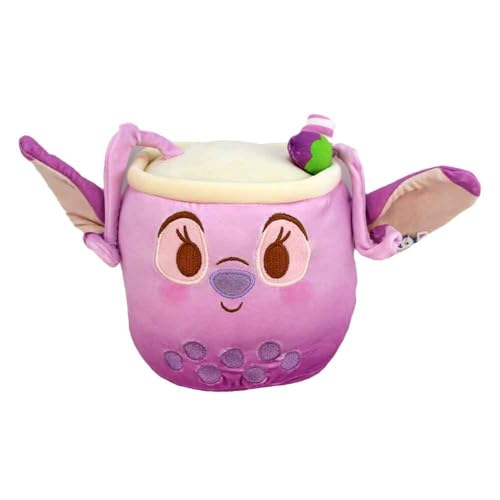 Stitch in Bubble Tea Form – 17 cm – Kawaii Kuscheltier – Kuschelig weich & Squishy – Niedliches Disney Design (Angel) von BEMIRO