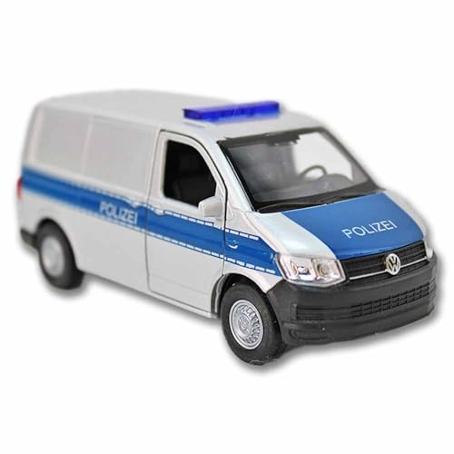 VW Transporter Polizei T6 Modellauto Welly von BEMIRO