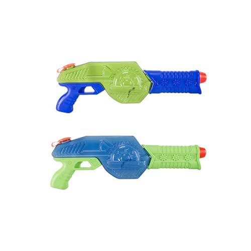Aqua Splash Wasserpistole, 42 cm, Sprühen bis zu 10 Meter, Grün und Blau Aqua Splash Wasserpistole, 42 cm, Sprühen bis zu 10 Meter, Grün und Blau von BEPER