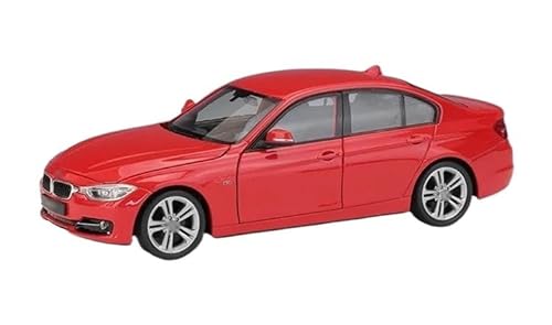 Für 3 Serie 335i 1:24 Legierung Auto Modell Diecast & Spielzeug Metall Fahrzeuge Auto Modell Hohe Simulation Sammlung Spielzeug Geschenk Modell Spielzeugauto(Rot) von BEPHON