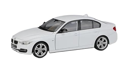 Für 3 Series 335i 1:24 Modellauto aus Druckgusslegierung und Metallfahrzeugen Spielzeug Modellauto Hohe Simulationssammlung Spielzeug Geschenk Boy Spielzeug Kinderfahrzeug (Weiß) von BEPHON