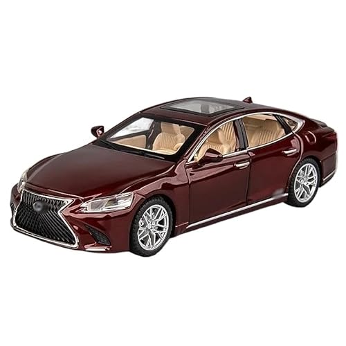 Für LS500H 1:32 Legierung Auto Modell Diecasts & Spielzeugfahrzeuge Metall Auto Modell Hohe Simulation Sound Licht Sammlung Spielzeug Geschenk Modell Spielzeugauto(Rot) von BEPHON