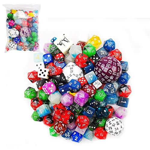 Bescon Big Better Rejects Dice Pack 100+, Second Dice Set 100pcs von BESCON DICE