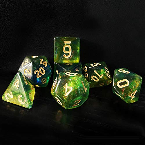 Bescon New Moonstone Dice Azure Stone, Polyhedral Dice Set of 7 Bescon New Moonstone Dice Azure Stone, Polyhedral Dice Set of 7 von BESCON DICE