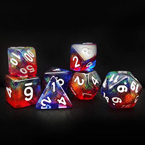 Bescon New Moonstone Dice Valor Stone, Polyhedral Dice Set of 7 Bescon New Moonstone Dice Valor Stone, Polyhedral Dice Set of 7 von BESCON DICE