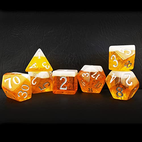 Bescon Oversized Beer Dice Set, Novelty 7pcs BeerDice Polyhedral D&D DND Dice Set of 7pcs; Jumbo Oktoberfest Set von BESCON DICE