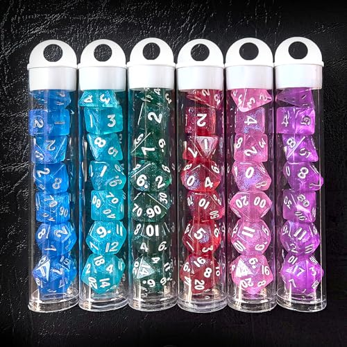 Moonstone Mini-DND-Würfel-Set, 10 mm, für MTG-RPG, Dungeons and Dragons, Rollenspiele, 15,2 x 17,8 cm, 42-teiliges Set Moonstone Mini-DND-Würfel-Set, 10 mm, für MTG-RPG, Dungeons and Dragons, Rollenspiele, 15,2 x 17,8 cm, 42-teiliges Set von BESCON DICE