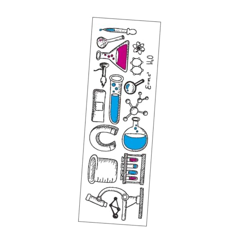 BESPORTBLE 1 Blatt Wissenschaftliches Labor Wandtattoo Chemische Elemente Aufkleber für Kinderzimmer Dekorative DIY Wandgestaltung für Schüler und Studenten für Kreative Lernumgebungen von BESPORTBLE