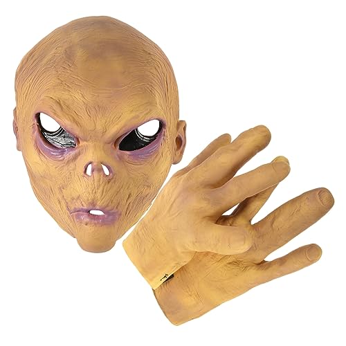 BESPORTBLE 1 Satz -Horror-Geister- -Kapuze Gruselmasken für Erwachsene realistisch Ratte halloween costume halloween kleidung -Maske für Cosplay beängstigende Maske von BESPORTBLE