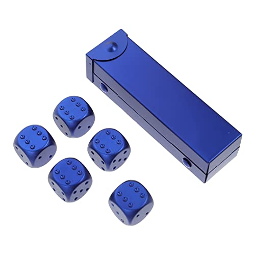 BESPORTBLE 1 Satz Aluminium Legierung Würfel Set Kleine Einzigartige Würfel für Festivals und Spiele Leicht und Tragbar für Partys und Ktv BESPORTBLE 1 Satz Aluminium Legierung Würfel Set Kleine Einzigartige Würfel für Festivals und Spiele Leicht und Tragbar für Partys und Ktv von BESPORTBLE