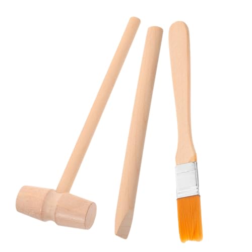 BESPORTBLE 1 Satz Ausgrabungswerkzeugset Teiliges Holzwerkzeugset mit Hammer Meißel und Pinsel für Archäologische Lernspiele für Jungen und Mädchen Fördert Kreativität und Handwerkliche BESPORTBLE 1 Satz Ausgrabungswerkzeugset Teiliges Holzwerkzeugset mit Hammer Meißel und Pinsel für Archäologische Lernspiele für Jungen und Mädchen Fördert Kreativität und Handwerkliche von BESPORTBLE