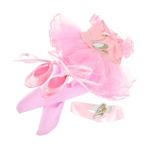 BESPORTBLE Puppenkleidung Satz für 14 Zoll Puppen Ballettkostüm mit Tutu und Tanzschuhen Outfit für Ballerina Puppen und Prinzessinnen Spielzeug BESPORTBLE Puppenkleidung Satz für 14 Zoll Puppen Ballettkostüm mit Tutu und Tanzschuhen Outfit für Ballerina Puppen und Prinzessinnen Spielzeug von BESPORTBLE
