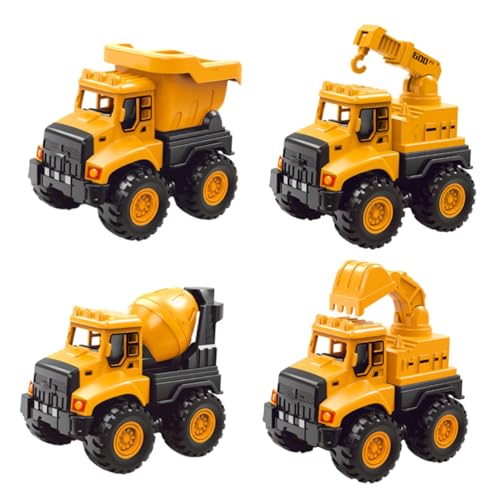 BESPORTBLE 1 Satz Baufahrzeuge Set für Teiliges Set mit Bagger Betonmischer Kran und Muldenkipper Sicheres Material für Kleine Hände und Kreatives BESPORTBLE 1 Satz Baufahrzeuge Set für Teiliges Set mit Bagger Betonmischer Kran und Muldenkipper Sicheres Material für Kleine Hände und Kreatives von BESPORTBLE