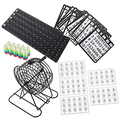 BESPORTBLE 1 Satz Bingo Set für Partys Amerikanisches Bingo Spiel Bildungsbrettspiel für Erwachsene und Farbige für Unvergessliche Spieleabende von BESPORTBLE