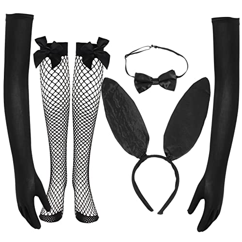 BESPORTBLE 1 Satz Bunny Cosplay mit Hasenohren Haarreif Handschuhen Fliege Strümpfen Wiederverwendbares Kostümzubehör für Halloween Ostern Mottopartys Sicher BESPORTBLE 1 Satz Bunny Cosplay mit Hasenohren Haarreif Handschuhen Fliege Strümpfen Wiederverwendbares Kostümzubehör für Halloween Ostern Mottopartys Sicher von BESPORTBLE
