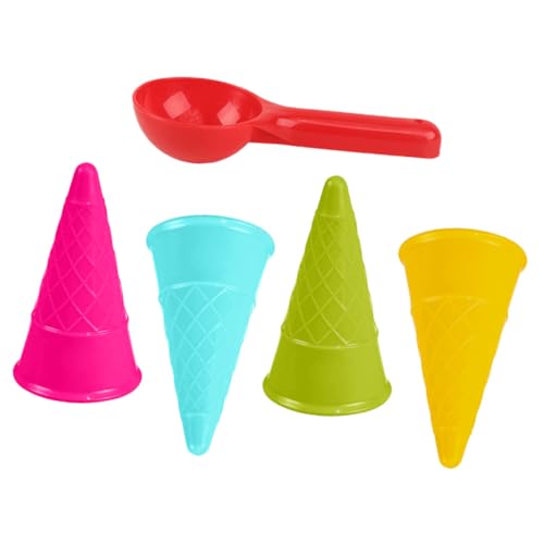 BESPORTBLE 1 Satz Buntes Teiliges Sandspielzeug Set für Sandspaten und Formen für Strand Sandkasten und Garten Leicht Kreativ für Kleinkinder von BESPORTBLE