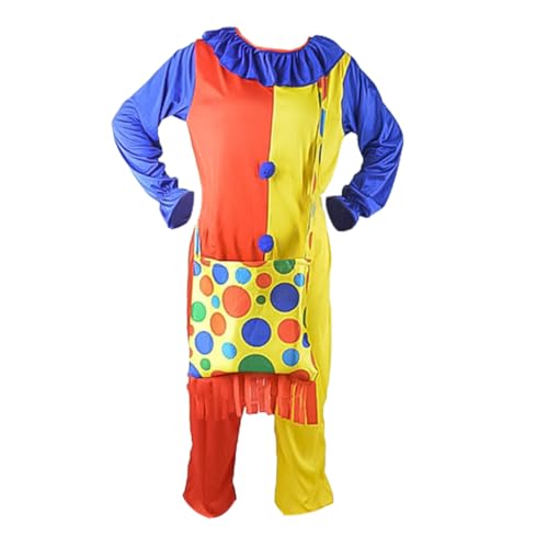 BESPORTBLE 1 Satz Clownkostüm Für Erwachsene Halloween Clown-halloween-kostüme Clownkostüm Für Herren Karneval Masken Carnivals Clown Kostüm Damen Gruselige Clownkostüme Polyester Colorful BESPORTBLE 1 Satz Clownkostüm Für Erwachsene Halloween Clown-halloween-kostüme Clownkostüm Für Herren Karneval Masken Carnivals Clown Kostüm Damen Gruselige Clownkostüme Polyester Colorful von BESPORTBLE