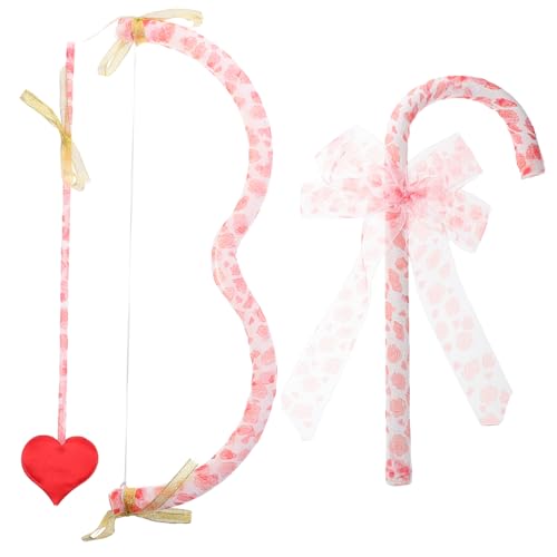 BESPORTBLE 1 Satz Cupid Kostüm Accessoires Set für Frauen Valentinstag Bogen Set für Cosplay Requisiten und Partydekoration Romantisches Outfit für Besondere Anlässe BESPORTBLE 1 Satz Cupid Kostüm Accessoires Set für Frauen Valentinstag Bogen Set für Cosplay Requisiten und Partydekoration Romantisches Outfit für Besondere Anlässe von BESPORTBLE