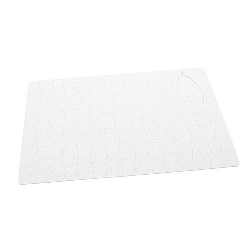 BESPORTBLE 1 Satz DIY Puzzle für Wärmeübertragung Leere Sublimationspuzzles für Kreative Projekte für Geburtstagsgeschenke und Familienaktivitäten Leicht und Kompakt Fotopuzzles für von BESPORTBLE