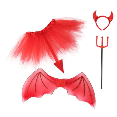 BESPORTBLE 1 Satz Dämonen flügel Set halloween dekoration Halloween Party Cosplay-Kostümzubehör Teufelsflügel Set Kostümset Halloween-Cosplay-Zubehör Halloween liefert Plastik rot BESPORTBLE 1 Satz Dämonen flügel Set halloween dekoration Halloween Party Cosplay-Kostümzubehör Teufelsflügel Set Kostümset Halloween-Cosplay-Zubehör Halloween liefert Plastik rot von BESPORTBLE