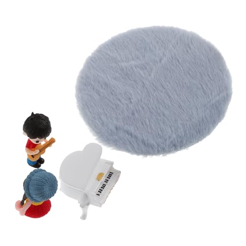 BESPORTBLE Puppenhaus Musik Mini Gitarre Ornamente Desktop Musik Dekoration Klavier Figur Für Home Office Decor von BESPORTBLE