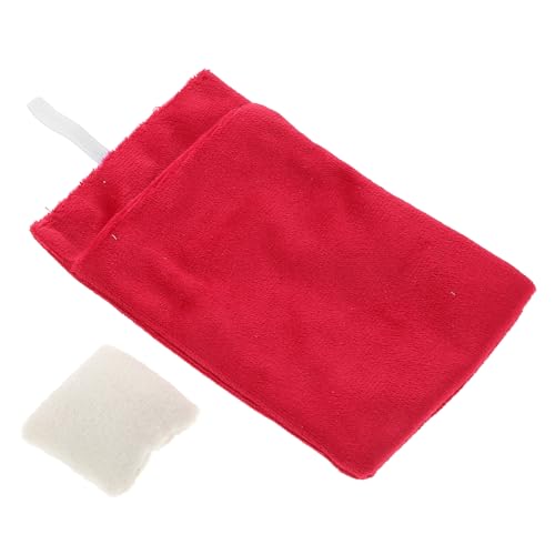 BESPORTBLE 1 Satz Doll für Puppen Roter Schlafsack mit Kissen Weiches und Langlebiges Material für Puppenhäuser und Imaginatives Spielzeugzubehör von BESPORTBLE