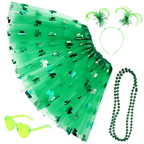 BESPORTBLE 1 Satz Drei Blatt -Krokodilleistung Kostüm Outfits Party St. Patricks Day Rock Zubehör Dekorationen St. Patricks Haarschmuck st. Patricks Day Abs BESPORTBLE 1 Satz Drei Blatt -Krokodilleistung Kostüm Outfits Party St. Patricks Day Rock Zubehör Dekorationen St. Patricks Haarschmuck st. Patricks Day Abs von BESPORTBLE