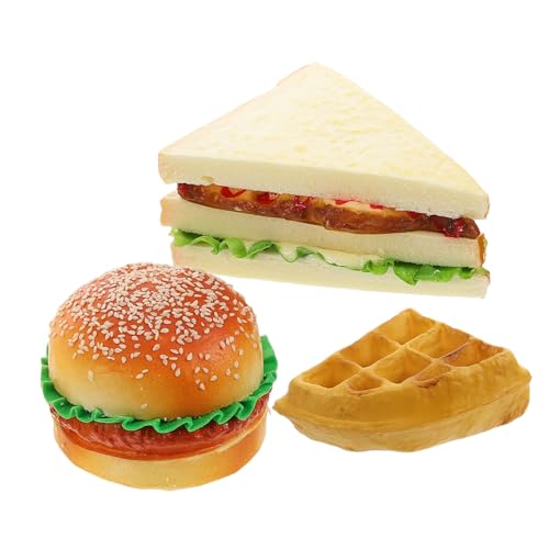 BESPORTBLE 1 Satz Echtes Frühstücksset mit Kunstfood Teiliges Set mit Hamburger Sandwich und für Kreatives Spiel Rollenspiele und Haus Dekoration BESPORTBLE 1 Satz Echtes Frühstücksset mit Kunstfood Teiliges Set mit Hamburger Sandwich und für Kreatives Spiel Rollenspiele und Haus Dekoration von BESPORTBLE