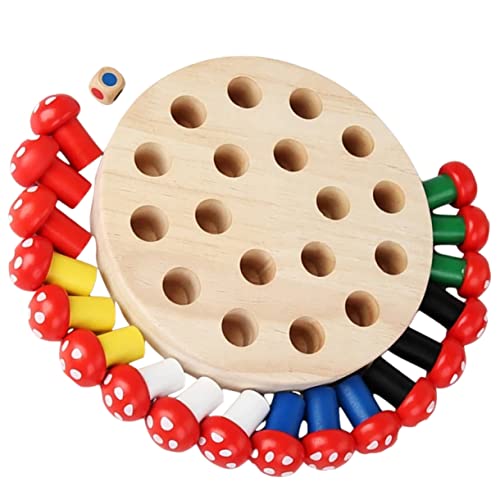 BESPORTBLE 1 Satz Farbige Memory Schachspiel für Interaktives Lernspielzeug für Jährige Hochwertiges Holzspiel für Eltern Spiele und Reisen Sicheres Glattes Design für Stundenlangen BESPORTBLE 1 Satz Farbige Memory Schachspiel für Interaktives Lernspielzeug für Jährige Hochwertiges Holzspiel für Eltern Spiele und Reisen Sicheres Glattes Design für Stundenlangen von BESPORTBLE