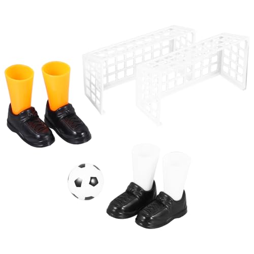 BESPORTBLE 1 Satz Finger Fußball Set Interaktives Tischfußballspiel für Fördert Hand Augen Koordination und Fingerkraft Geburtstagsgeschenk für Kleine von BESPORTBLE