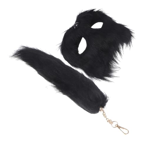 BESPORTBLE 1 Satz Fox Maske Set mit Halloween Kostüm Requisiten für Cosplay und Themenpartys Teiliges Set Hochwertigem Leichtem Material für und Feierlichkeiten von BESPORTBLE