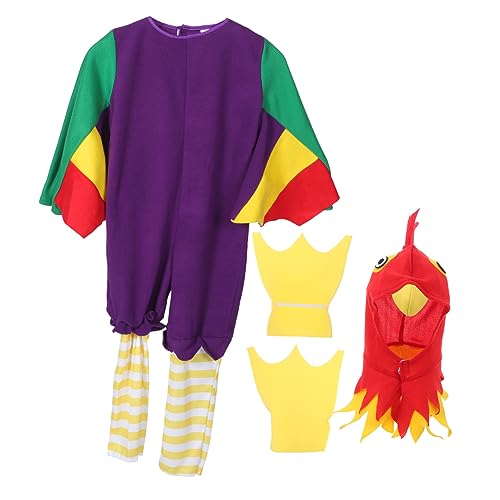 BESPORTBLE 1 Satz Halloween-Cosplay-Kükenanzug Halloween-Kostüm für Kleinkinder Huhn Halloween -Kostüm Kostüme Hey halloween schminke halloween make up Küken Hut Kostüm für Rollenspiele Stoff von BESPORTBLE