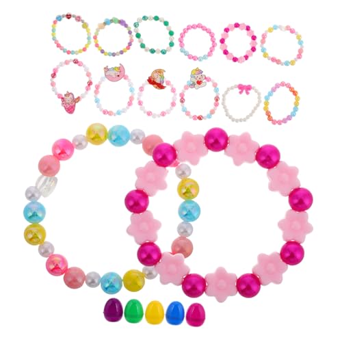 BESPORTBLE 1 Satz Handbemalten Ostereiern Diy Bastelset für Füllbaren Plastikeiern für Ostern Schuldekorationen Familienaktivitäten Armbänder BESPORTBLE 1 Satz Handbemalten Ostereiern Diy Bastelset für Füllbaren Plastikeiern für Ostern Schuldekorationen Familienaktivitäten Armbänder von BESPORTBLE