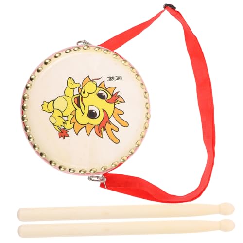 BESPORTBLE 1 Satz Handtrommel aus Strapazierfähigem Material mit Drachenmuster Musikinstrument für Aufführungen Geburtstagsfeiern und Musikunterricht BESPORTBLE 1 Satz Handtrommel aus Strapazierfähigem Material mit Drachenmuster Musikinstrument für Aufführungen Geburtstagsfeiern und Musikunterricht von BESPORTBLE