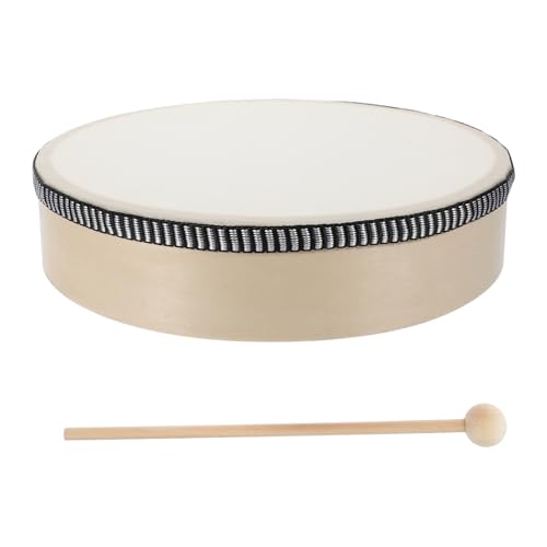 BESPORTBLE Handtrommel Satz für Kinder Doppelseitiges Holz Schlaginstrument mit Trommelstock Pädagogisches Musikinstrument für Kleinkinder und Babys für Partys und Musikfestivals BESPORTBLE Handtrommel Satz für Kinder Doppelseitiges Holz Schlaginstrument mit Trommelstock Pädagogisches Musikinstrument für Kleinkinder und Babys für Partys und Musikfestivals von BESPORTBLE
