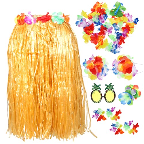 BESPORTBLE 1 Satz Hawaiianischer Hula Party Strand Outfits hawaii hawaii outfit Hawaii Blumenarmband hawaiian shirt kawaii shirt Hawaii-Kostüme Tanz-Performance-Rock Stoff BESPORTBLE 1 Satz Hawaiianischer Hula Party Strand Outfits hawaii hawaii outfit Hawaii Blumenarmband hawaiian shirt kawaii shirt Hawaii-Kostüme Tanz-Performance-Rock Stoff von BESPORTBLE