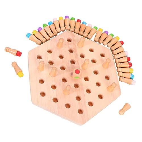 BESPORTBLE Memory Schachspiel für Kinder Holz Gedächtnisspielzeug Intelligentes Lernspielzeug Pädagogisches Schachspiel Fördert Konzentration und Logisches BESPORTBLE Memory Schachspiel für Kinder Holz Gedächtnisspielzeug Intelligentes Lernspielzeug Pädagogisches Schachspiel Fördert Konzentration und Logisches von BESPORTBLE