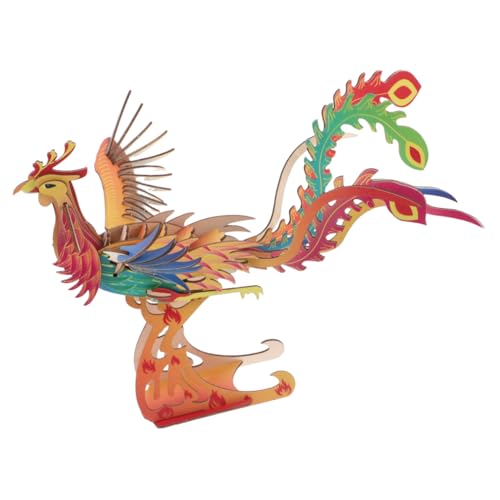 BESPORTBLE 1 Satz Holz Puzzle Chinesischer Phoenix DIY Montage für Pädagogisches Tiermodell für Jungen und Mädchen Fördert Kognitive Fähigkeiten und Räumliches Vorstellungsvermögen BESPORTBLE 1 Satz Holz Puzzle Chinesischer Phoenix DIY Montage für Pädagogisches Tiermodell für Jungen und Mädchen Fördert Kognitive Fähigkeiten und Räumliches Vorstellungsvermögen von BESPORTBLE