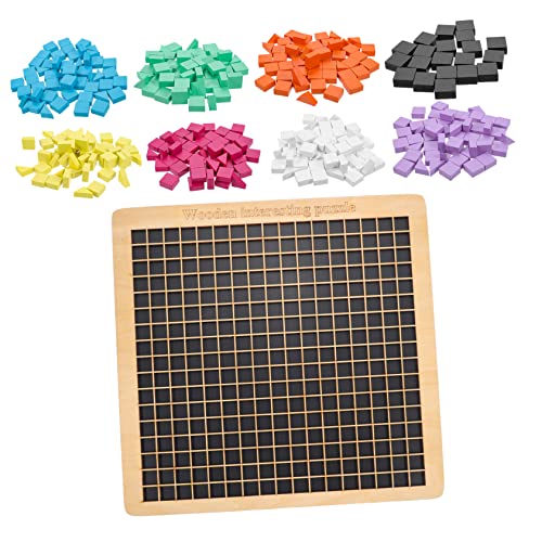 BESPORTBLE 1 Satz Holzpuzzle Montessori für Bunten Holz Musterblöcken Lehrreich und Sicher für Interaktive Spielstunden Geeignet für Ab Jahren BESPORTBLE 1 Satz Holzpuzzle Montessori für Bunten Holz Musterblöcken Lehrreich und Sicher für Interaktive Spielstunden Geeignet für Ab Jahren von BESPORTBLE
