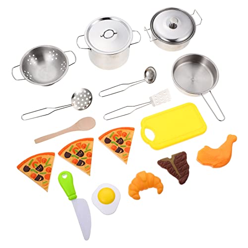 BESPORTBLE 1 Satz Kleines Kochspielzeug Set für Teiliges Kochgeschirr für Rollenspiele für Kreative Spielküchen und Entwicklungsförderung Für Jungen und Mädchen BESPORTBLE 1 Satz Kleines Kochspielzeug Set für Teiliges Kochgeschirr für Rollenspiele für Kreative Spielküchen und Entwicklungsförderung Für Jungen und Mädchen von BESPORTBLE